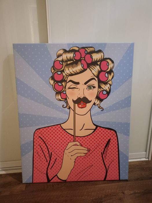 Obraz pop art na płótnie