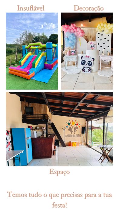 Quinta para festas - Cantinho das Festas
