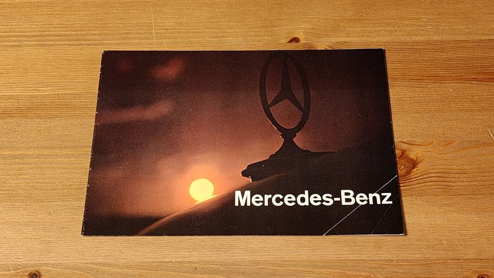 Prospekt katalog folder MERCEDES-BENZ USA 220, 230, 250, 280, 300, 600