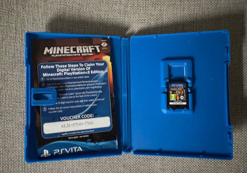 Minecraft pa vita apenas 10€