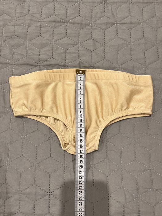 Трусики для пілона  бежевого кольору