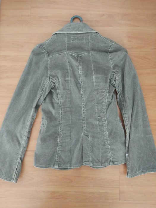 Blazer Cinzento e Verde