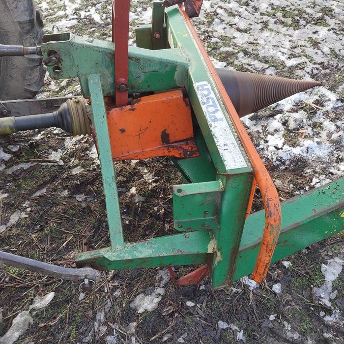 Łuparka świdrowa rębak do drewna POSCH