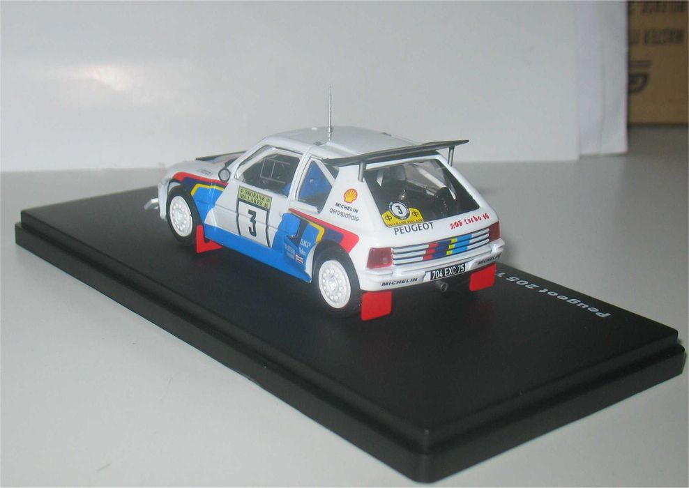 Peugeot 205 Turbo 16 E2 -Vencedor Rally 1000 Lagos 1985- Timo Salonen