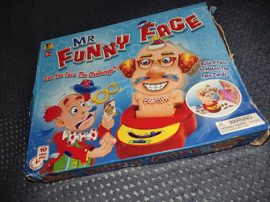Гра містер смішне обличчя, на моторику та швидкість
