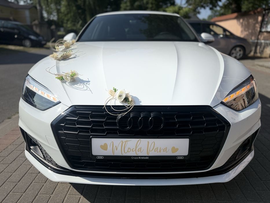 Auto do ślubu, na ślub, wesele NAJNOWSZE AUDI A5