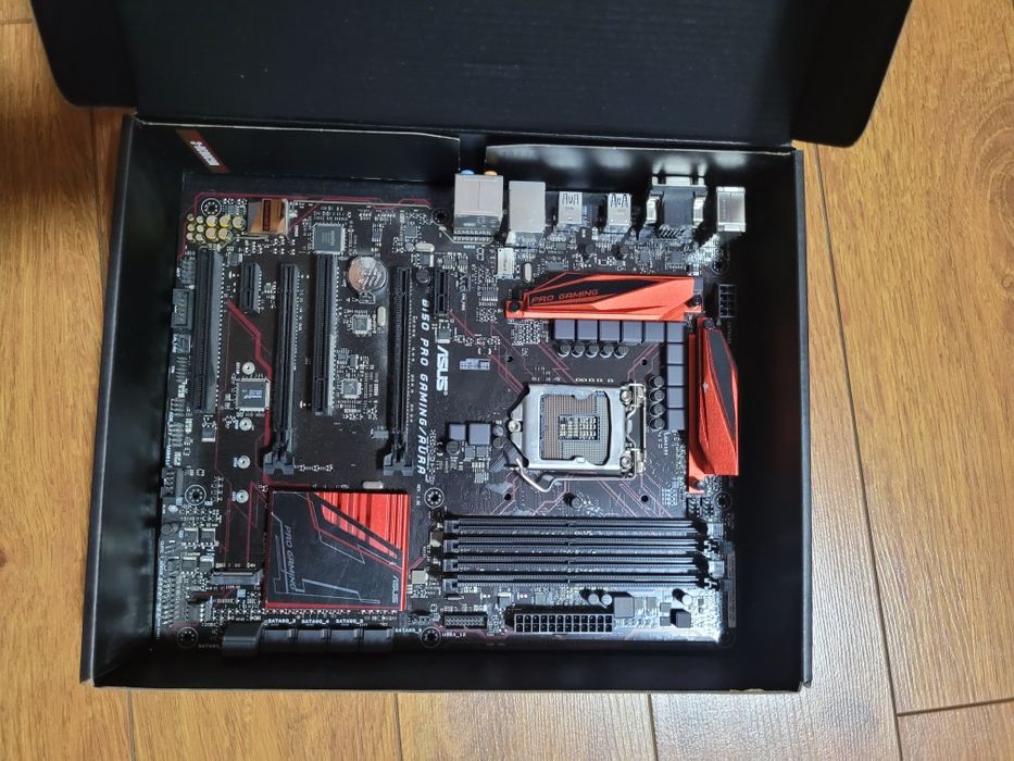 ASUS B150 + Intel G4560 + RAM + zasilacz