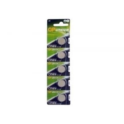 Bateria CR1616 3V 55mAh GP Battery 5szt
