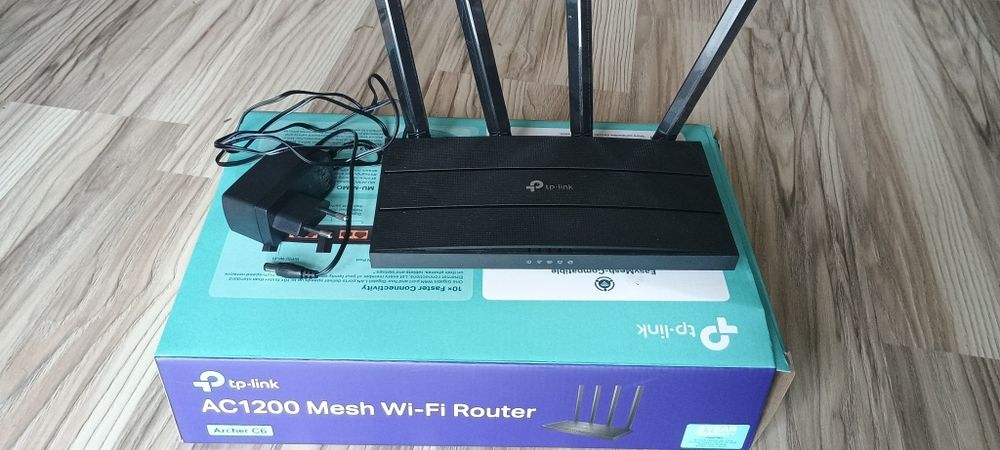 Router TP-link AC1200 Archer C6 jak nowy