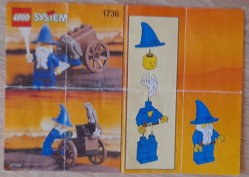 Lego system Лего замок castle 1736