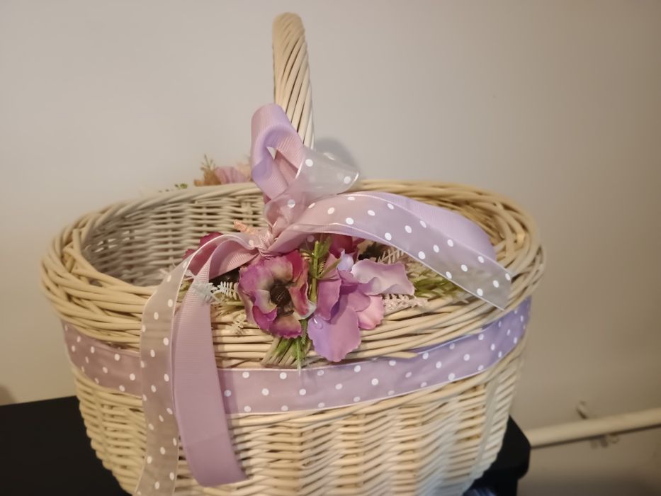 Kosz wielkanocny handmade