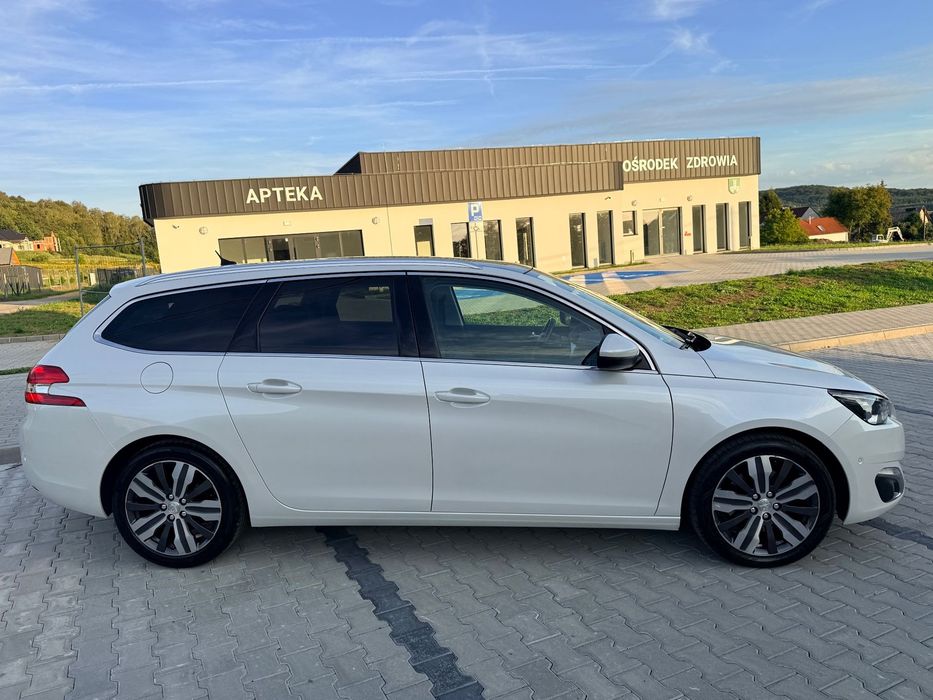 Peugeot 308 ALLRUE~2.0HDi_150Ps_AutoMat~BiałaPerła~FullLed~AktywnyTempomat~TOP!