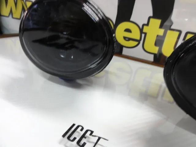 Farois de nevoeiro com luz branca 5000k para BMW E46 PACK M, M3 / BMW E39 PACK M, M5 em Cristal ou em fundo smoke