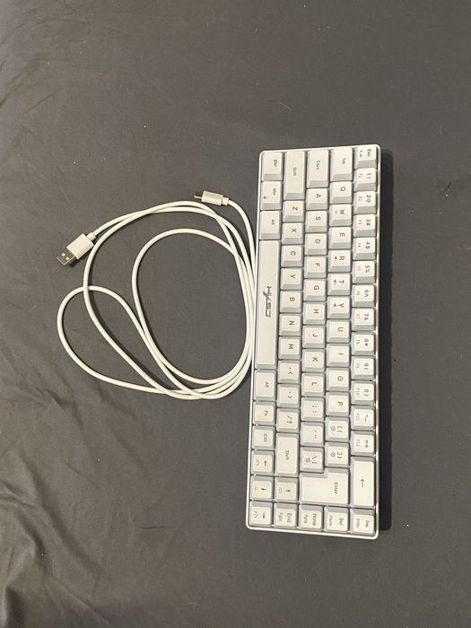 Teclado branco 60%