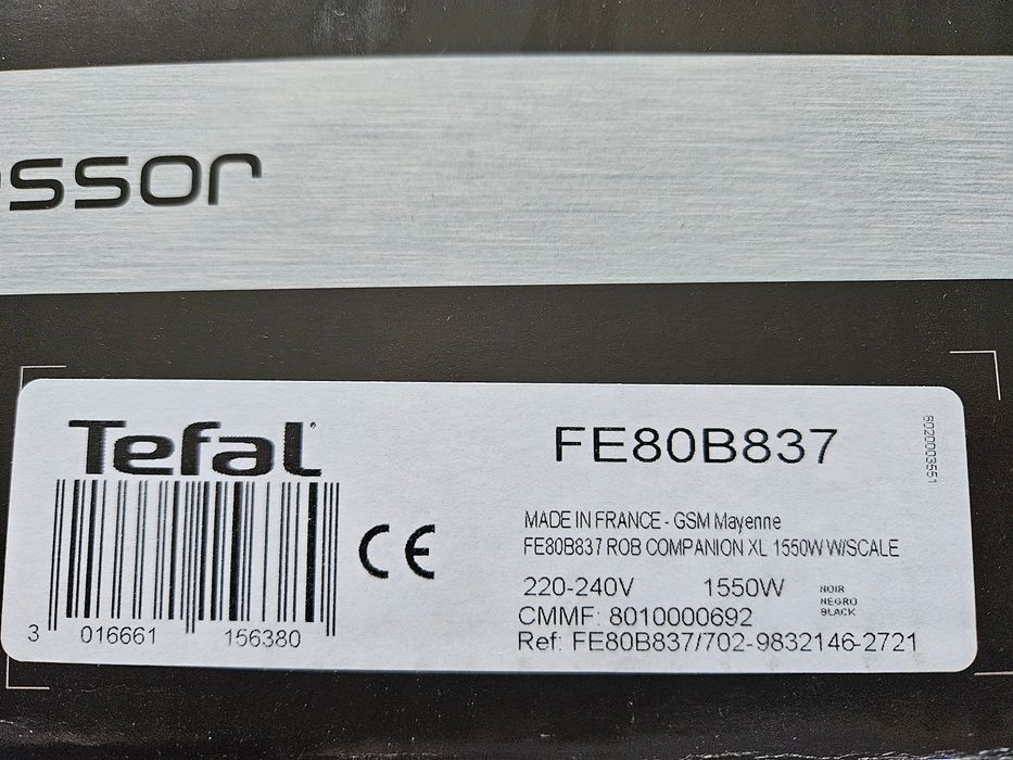 Tefal Companion XL – Nowy, nieużywany robot kuchenny