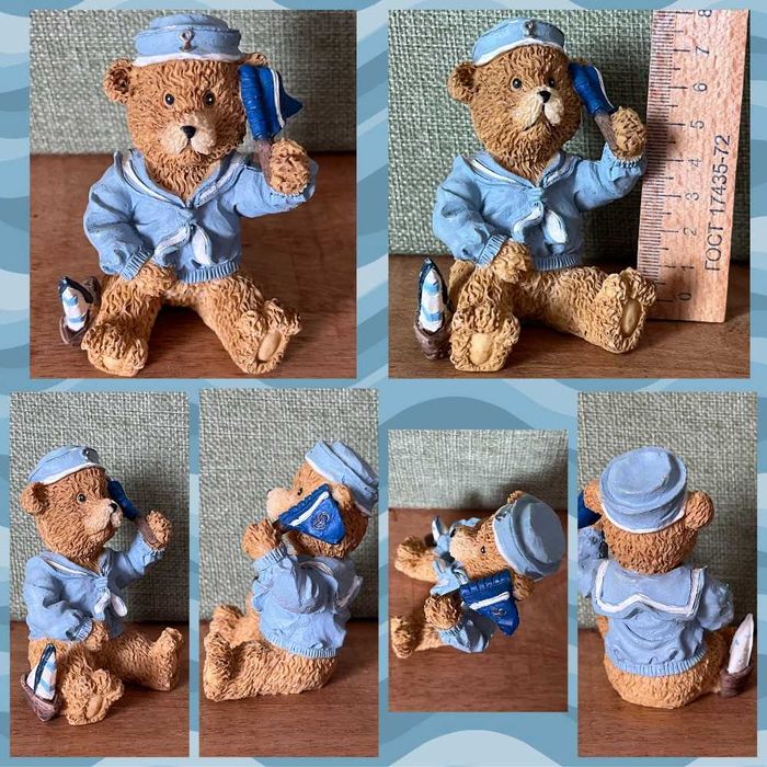 Композиція Пляж 3 іграшки сувенира Шезлонг Море Відпуска Отпуск