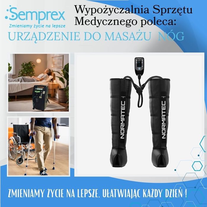 MASAŻ  nóg Masaż limfatyczny Regeneracja Wynajem Wypożyczalnia Dzierża