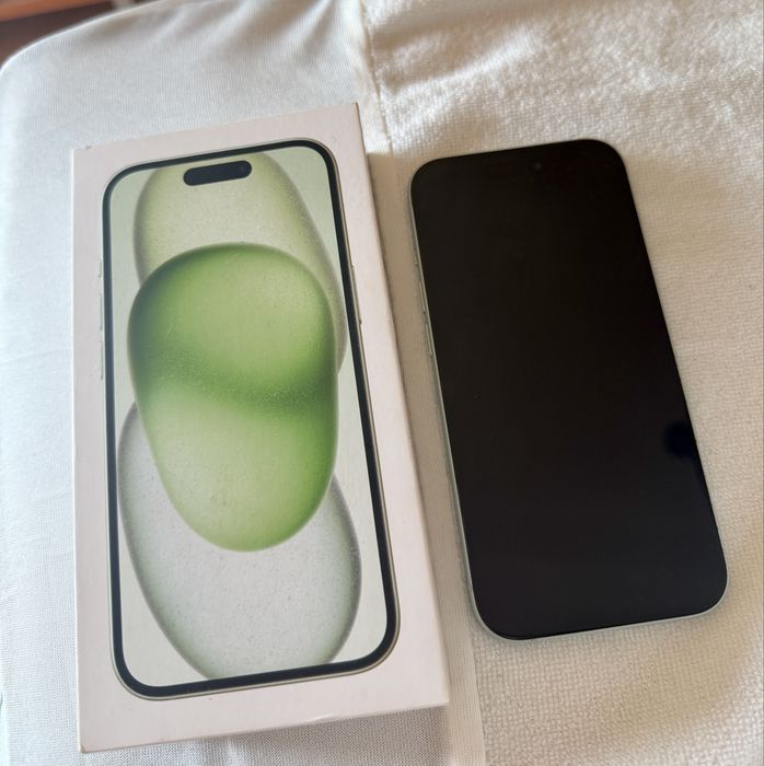 Vendo Iphone 15, 128 GB, cor verde