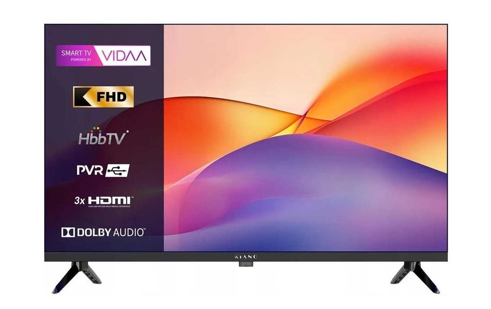Telewizor LED Kiano Elegance 32 cale HD Ready Samrt Tv Wifi, DVB-T2,