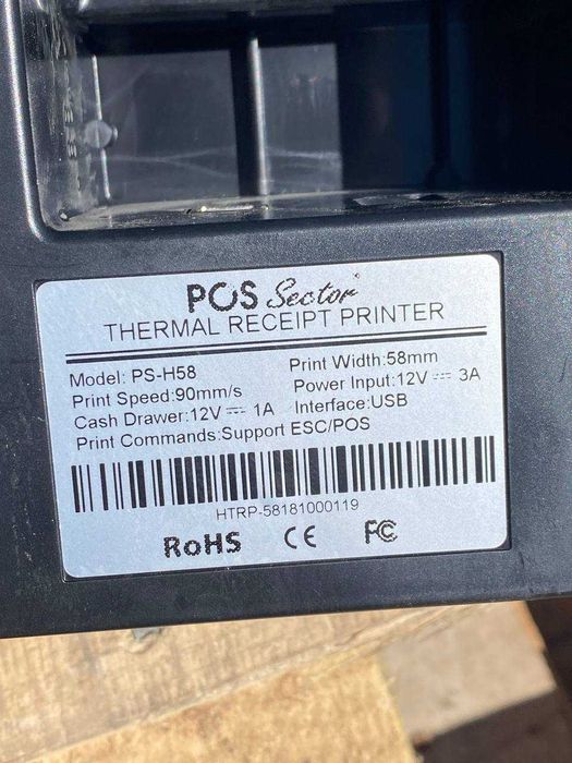 Принтери для чеків POS Sector PS-H58