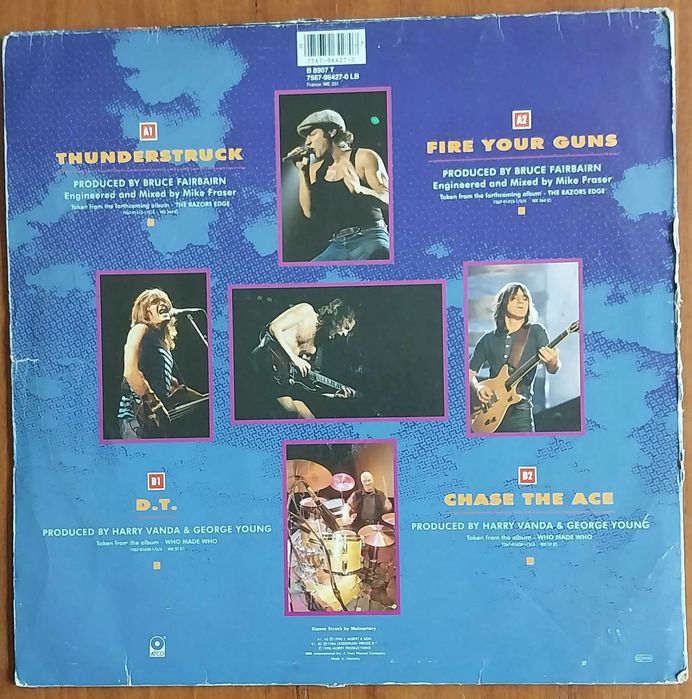 vinil: AC/DC “Thunderstruck”