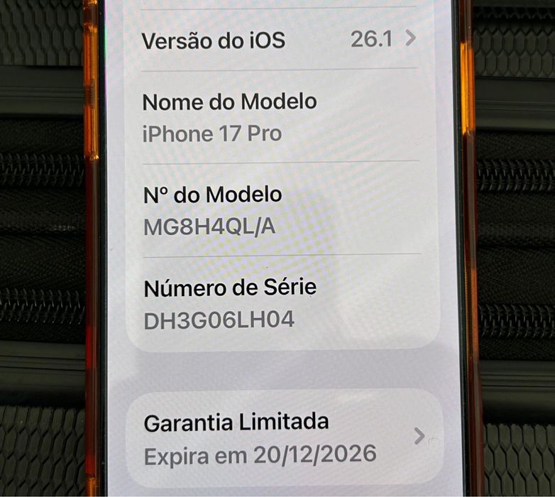 Iphone 17 Pro Orange