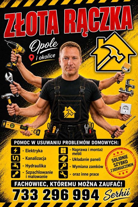 ZŁOTA RĄCZKA – usługi naprawczo-remontowe