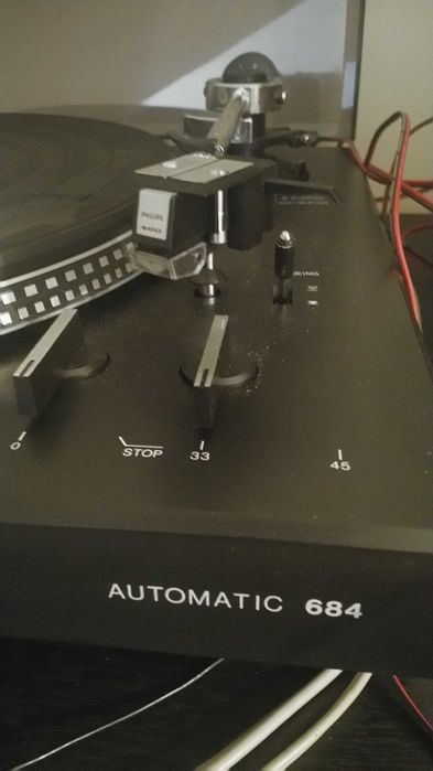 gramofon Philips electronic belt drive automatic 684