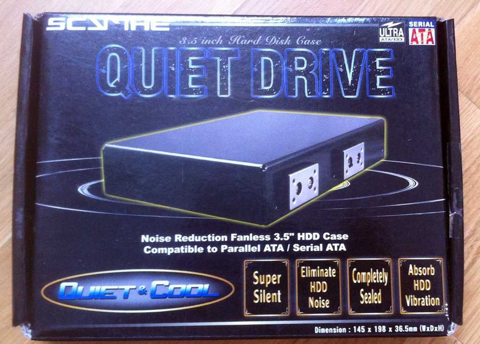 Система звукоізоляції жорстого диску SCYTHE Quiet Drive
