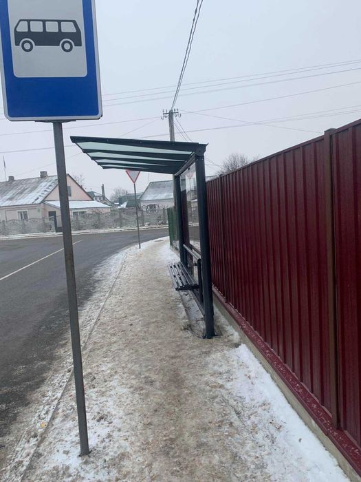 Завод изготовитель автобусных остановок: продажа, доставка, монтаж.