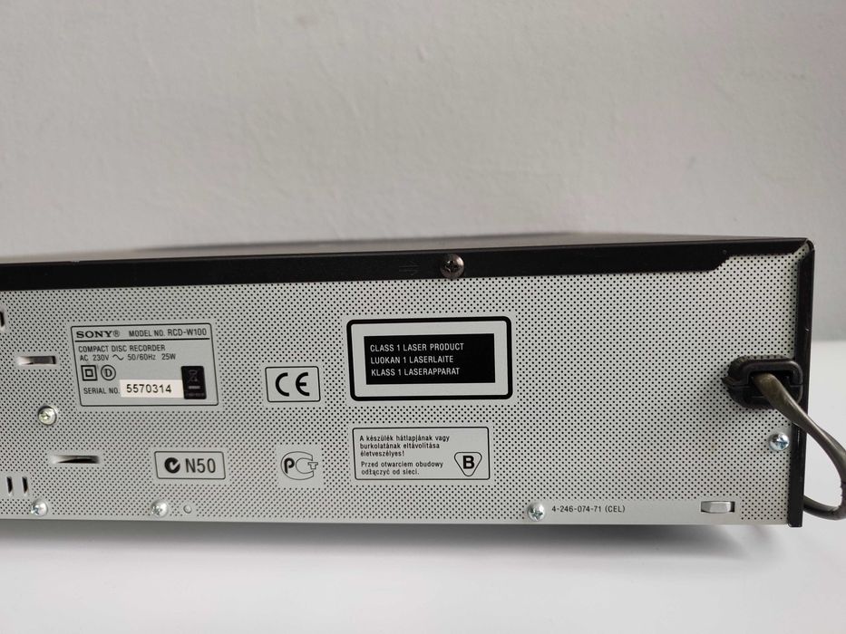 Nagrywarka CD SONY RCD-W100