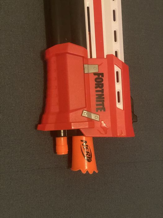 Espingarda tatica escopeta NERF fortnite