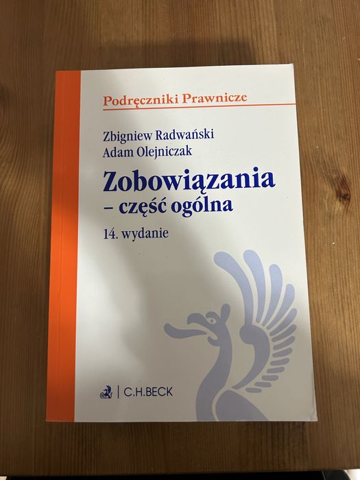 Podrecznik Zobowiązania część ogólna Radwański Olejniczak