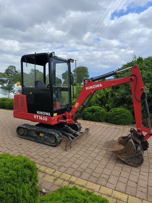 Hinowa vt1650 umowa Perkins rozsuwane gąsienice minikoparka mini koparka