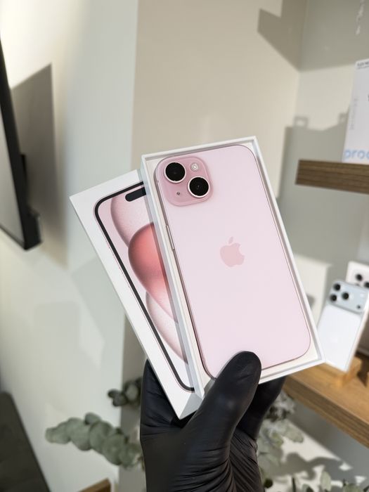 iPhone 15 128Gb Pink Європа, Ідеальний стан, Фізична Sim!