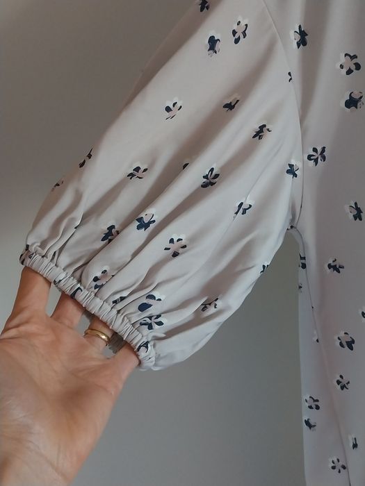 Vestido fluido | Shein | manga balão | Tamanho S | novo com etiqueta