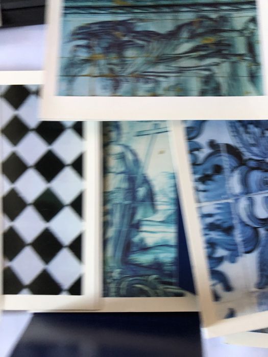 Colecao de azulejos em fotos