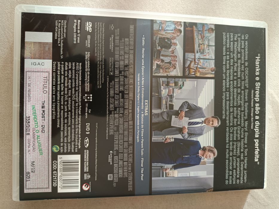 DVD The post.      .