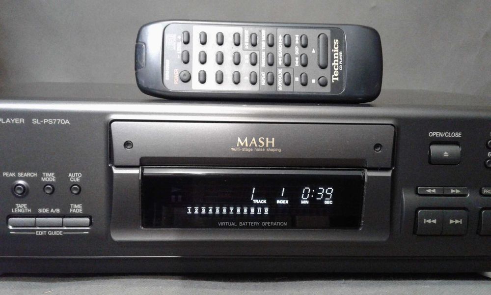 TECHNICS SL-PS770A,pilot ,odtwarzacz cd