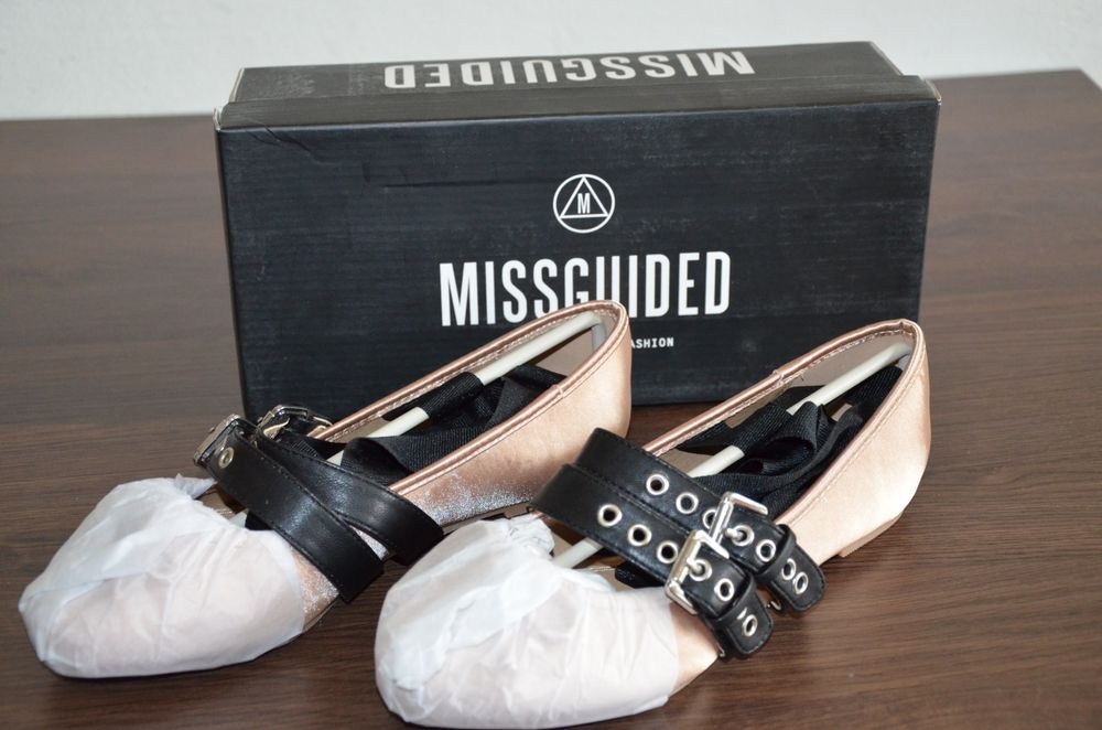 Missguided Nude Ballerina roz 38