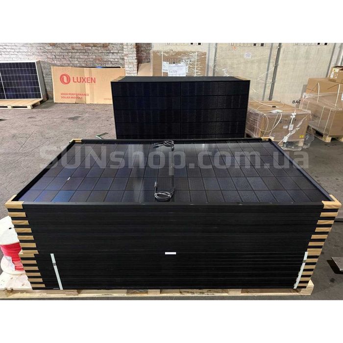 Солнечная панель Hanersun HN18N-54HT445W Bifacial Fullblack N-TOPcon 33В 13А 445Вт (Киев, Харьков)
