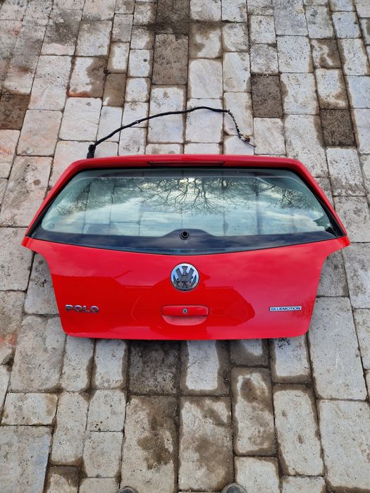 Vw polo 9n Lift klapa bagażnika z lotką spoiler
