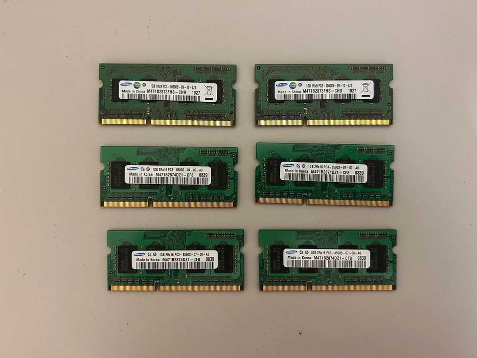 З Німеччини! - Оперативна пам'ять Samsung - 1Gb-DDR3 - До ноутбука