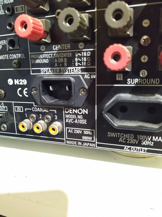 Denon Avc A10Se Wzmacniacz Kina DTS