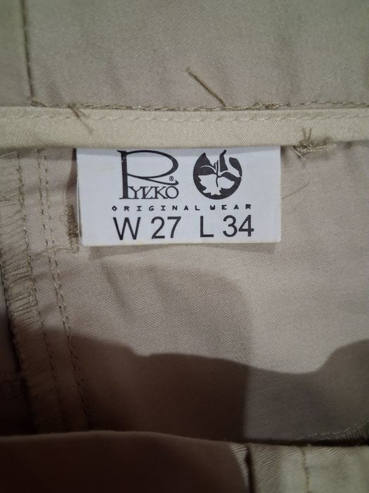 Ryłko beżowe spodnie damskie r. 36 (W 27)