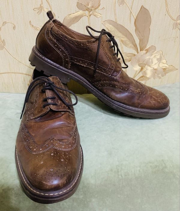 Фірмові шкіряні туфлі броги Morley 44 р. устілка 29 см.