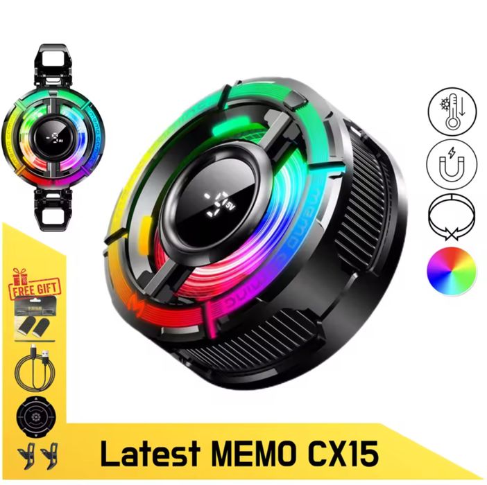 ‼️Мощный игровой кулер MEMO cx15/08pro/08/07