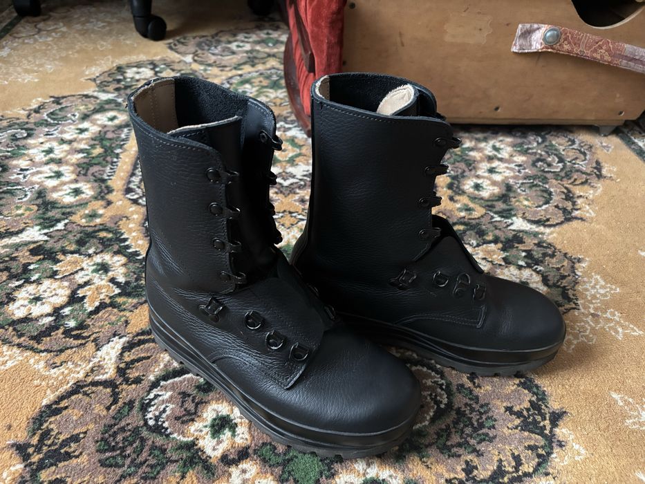 Берці з натуральної шкіри