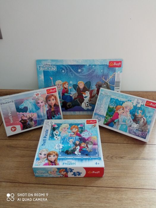 Zestaw zabawek z serii Kraina Lodu