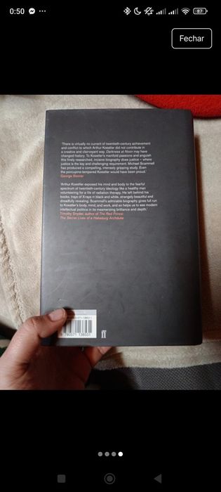 Livro "Koestler the indispensable intellectual"